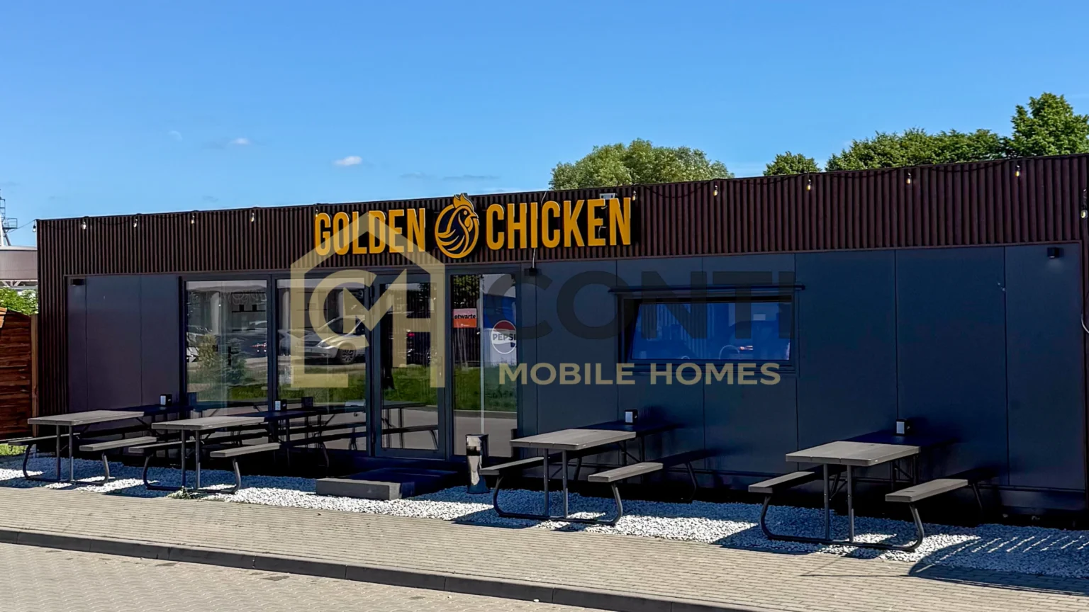 Kontener gastronomiczny – gotowa realizacja