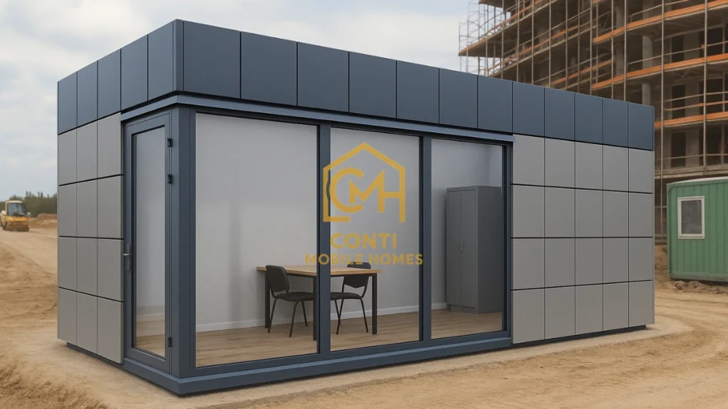 Kontener socjalny z łazienką