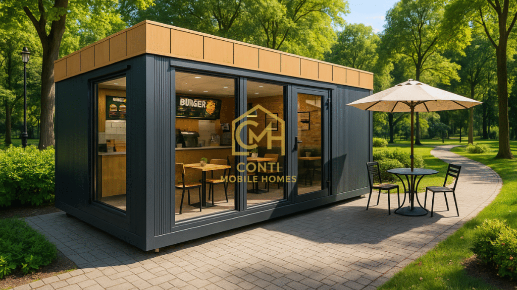 gotowy kontener gastronomiczny