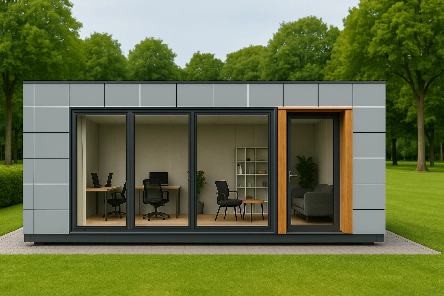 kontener biurowy 35m2