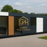 kontener mieszkalny całoroczny z klimatyzacją i izolacją PIR