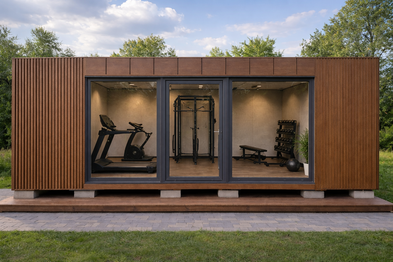Siłownia w kontenerze cena