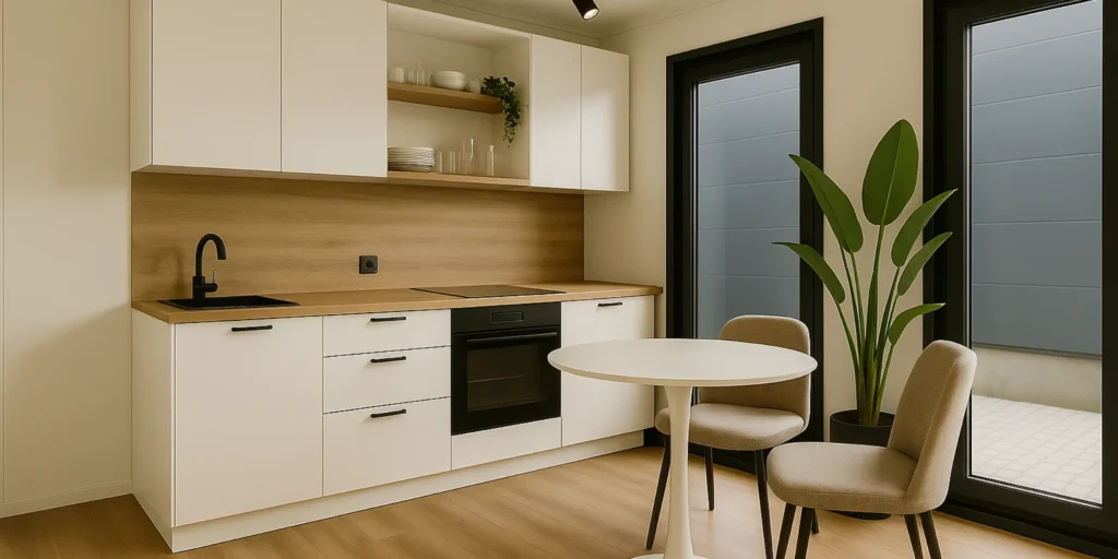 kontener mieszkalny katowice w środku