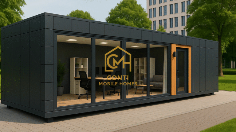 duzy kontener biurowy z wc Łódź