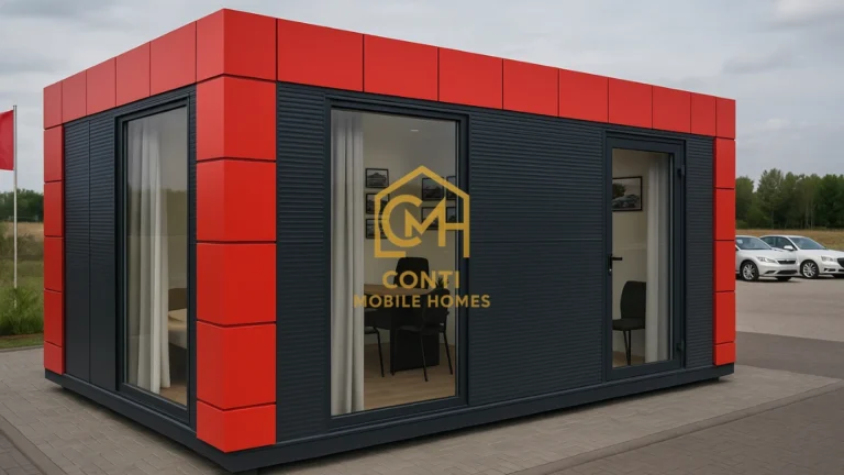 kontener biurowy na komis Łódź