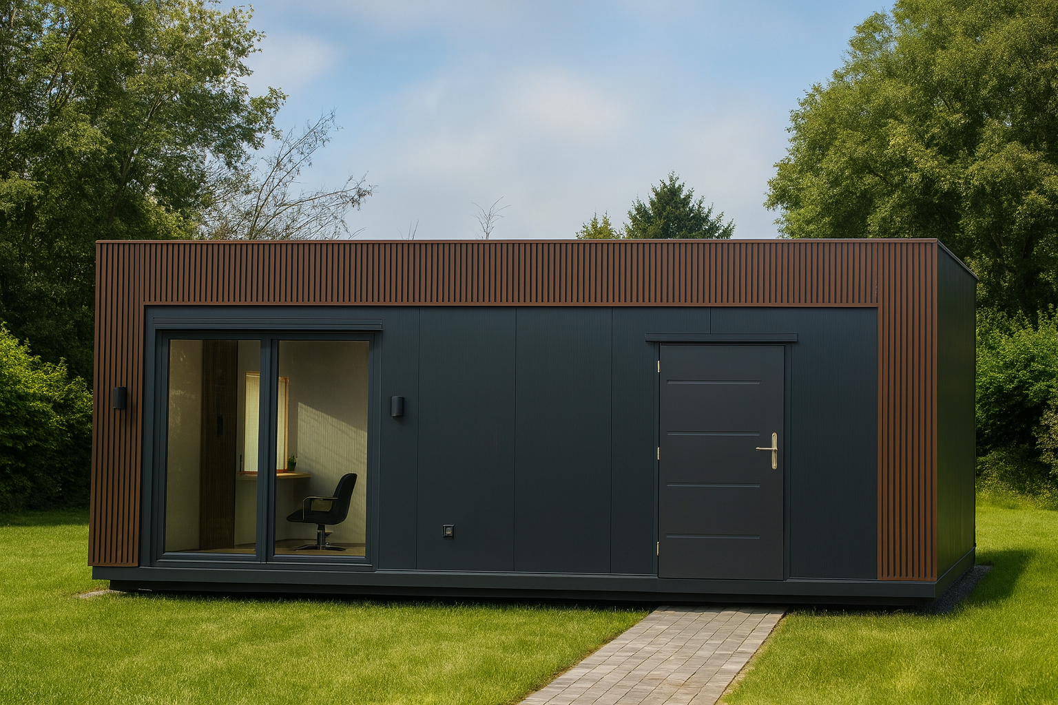 Kontener na salon fryzjerski