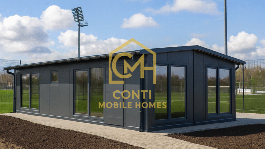 kontenery szatniowe na boisko orlik