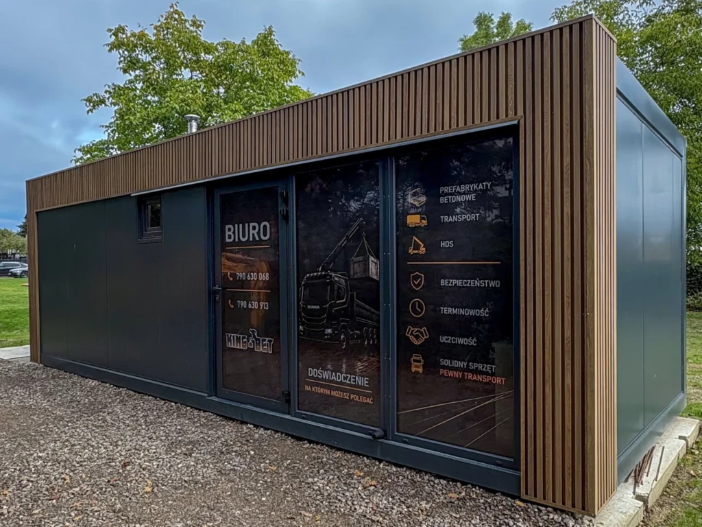 Nowoczesny kontener usługowy Conti Mobile Homes